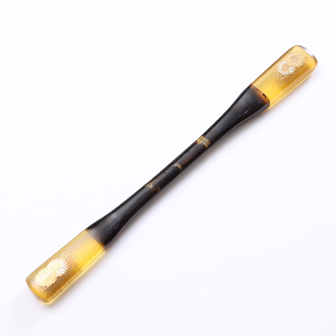 アンティーク 髪飾り Bランク べっ甲 笄 かんざし 黄系 1237-00260