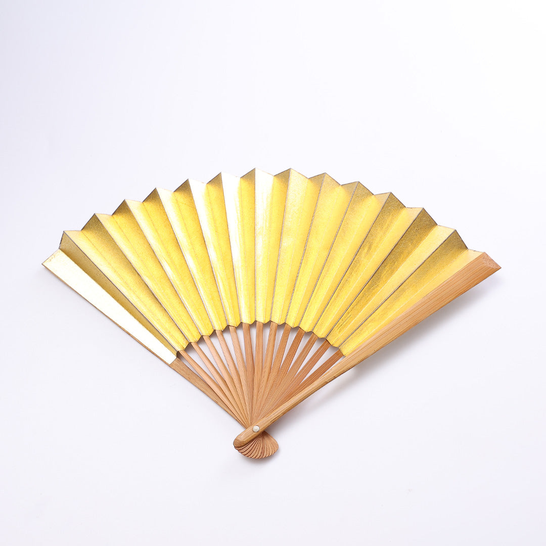 扇子 Sランク 竹製 礼装用 末広 祝儀扇 金箔 銀箔 銀系 金系 1240-00303