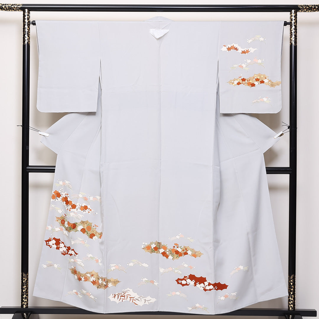 正絹(シルク) 更 夏物 縦絽 長襦袢 未着用品 身丈134cm