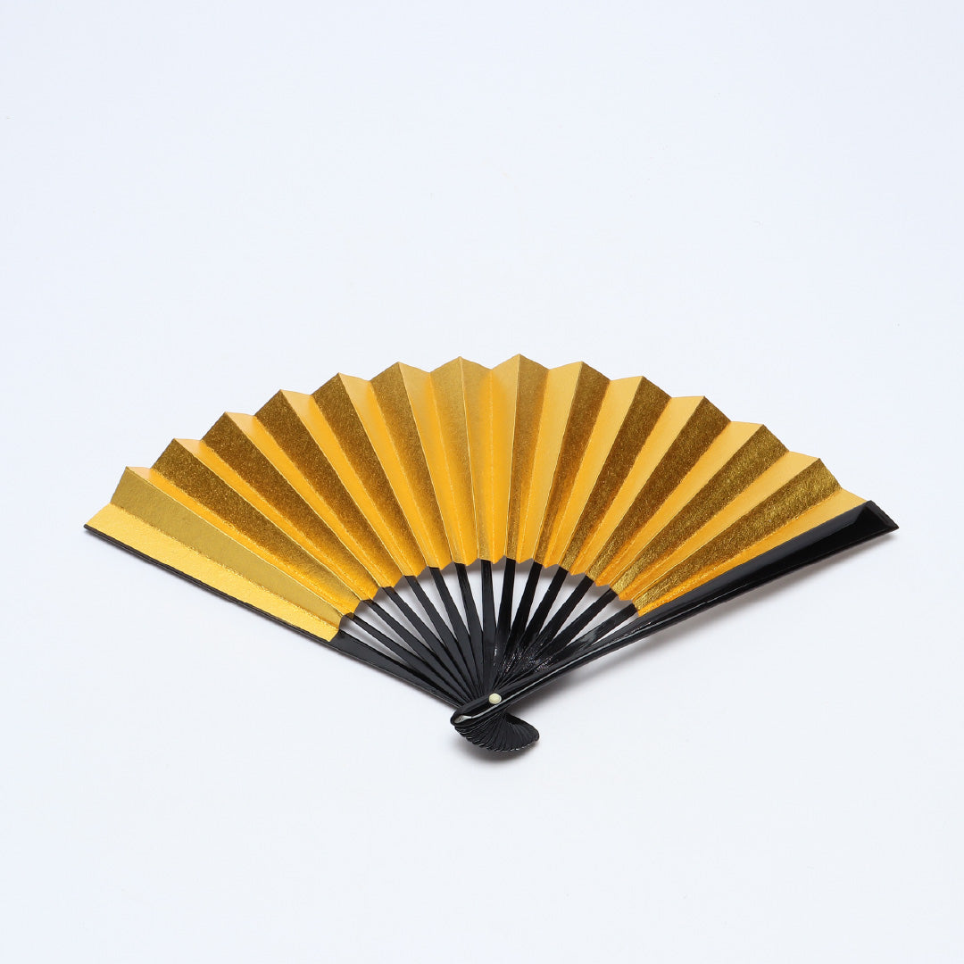 扇子 末広 留袖用 竹製 紙 Sランク 和装小物 金系 銀系 1240-00610