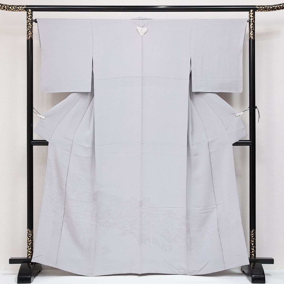 中古・リサイクル 色無地】 単衣 身丈162cm 裄丈64cm Nランク