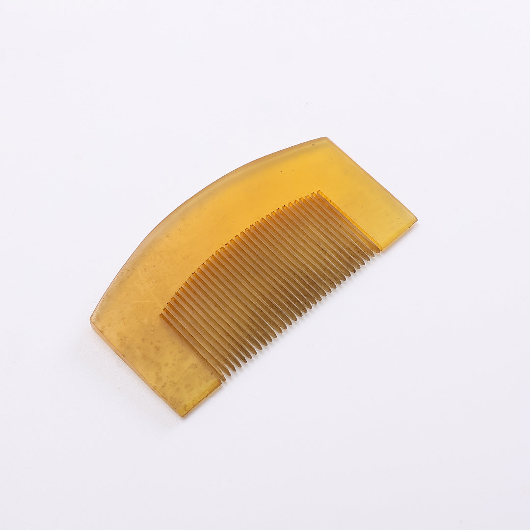 飾り櫛 髪飾り Cランク 櫛 アンティーク 黄系 1237-00359