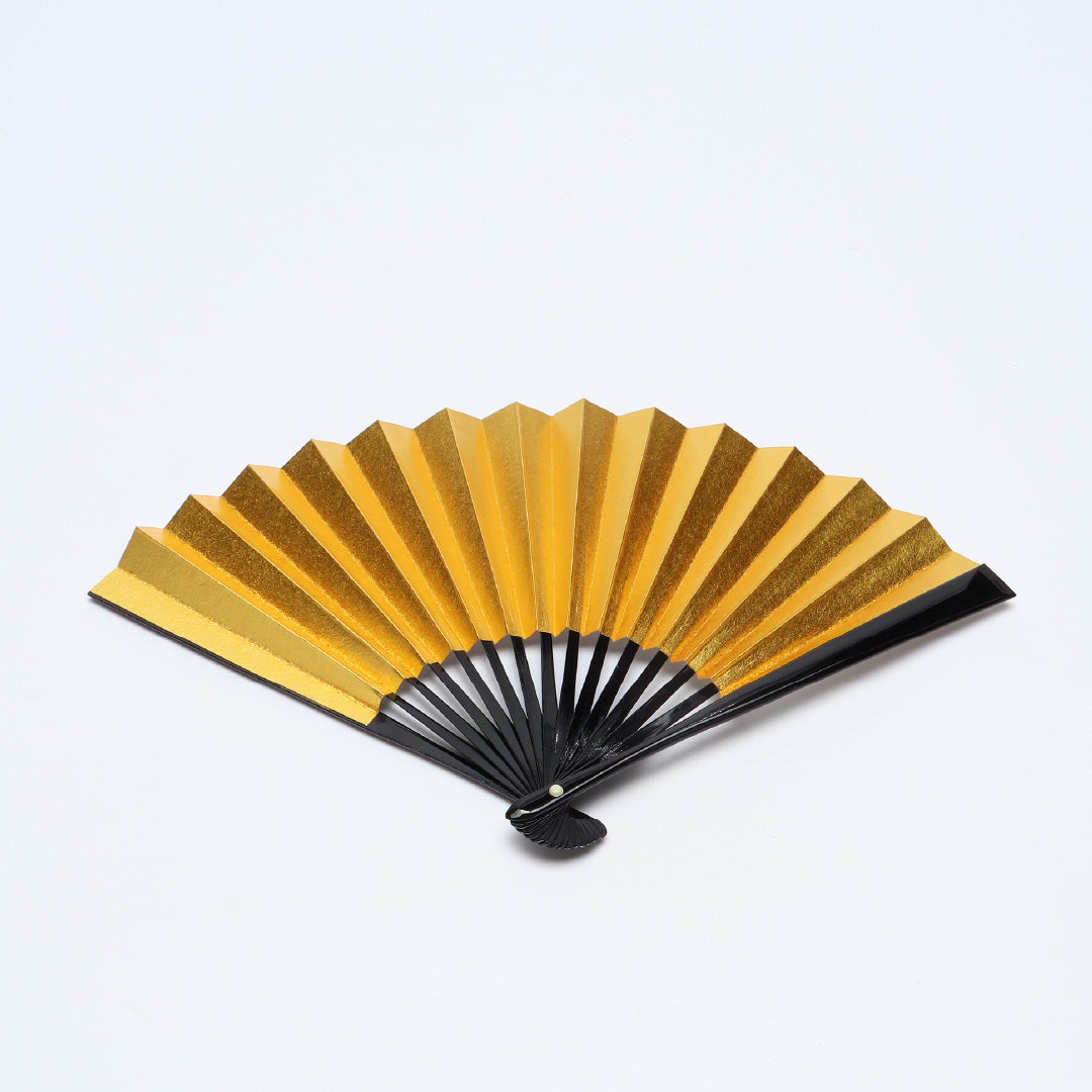 扇子 末広 留袖用 竹製 紙 Sランク 和装小物 金系 銀系 1240-00609