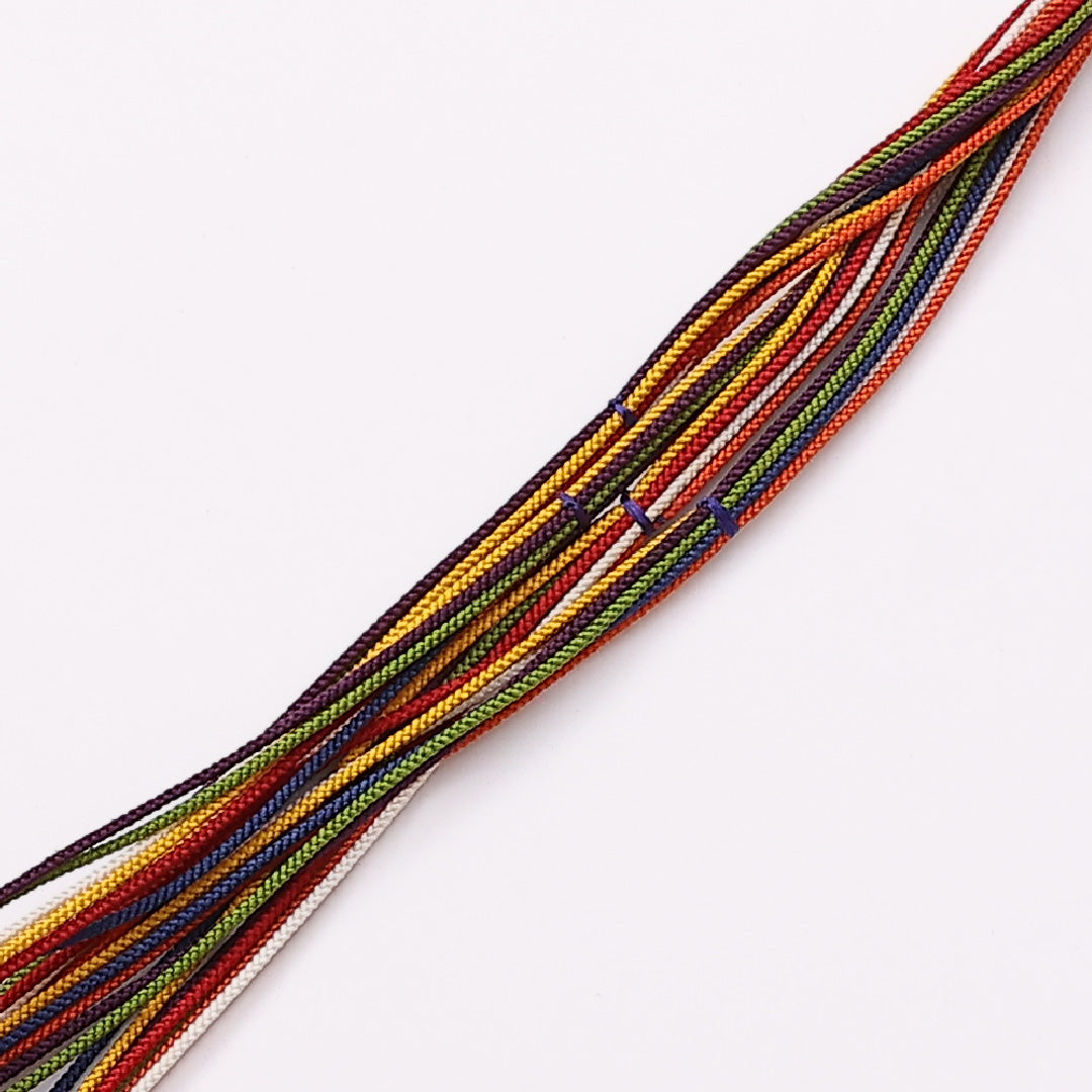 帯締め 飾り紐 正絹 グラデーション系 Sランク 1236-000892