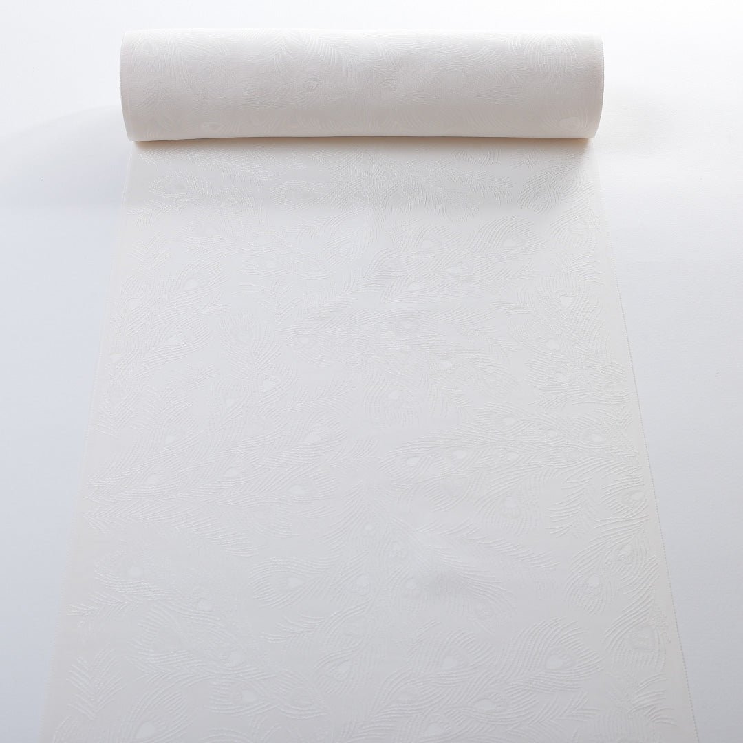 新品 反物 色無地 正絹 山口美術織物 丹後ちりめん 証紙 白系 1232-00027-G036-11 1232-00027-G036