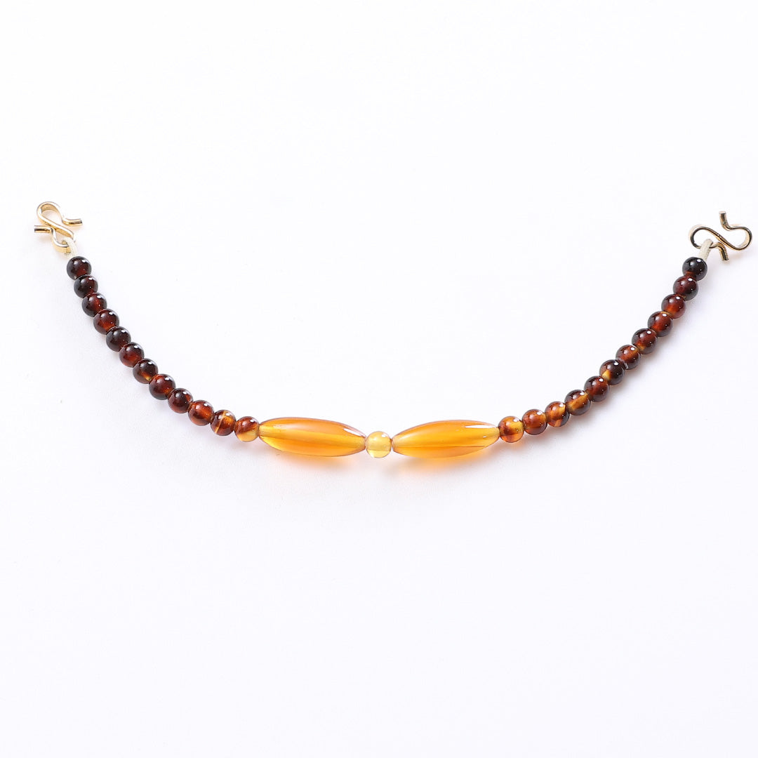 羽織紐 Sランク べっ甲 黄系 1242-00263