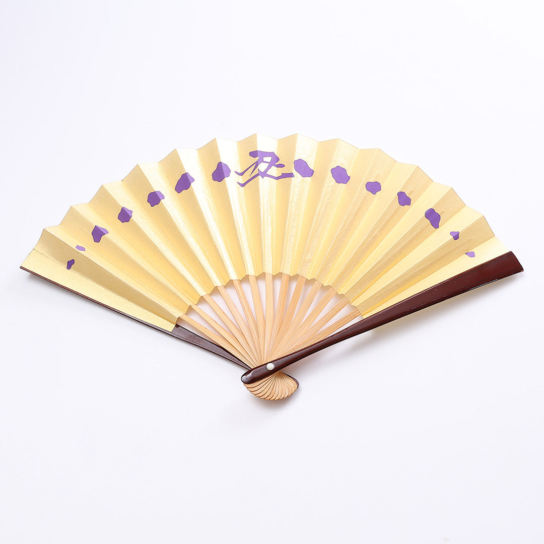扇子 Sランク 竹製 干支 丑 礼装用 茶扇 白系 金系 1240-00300