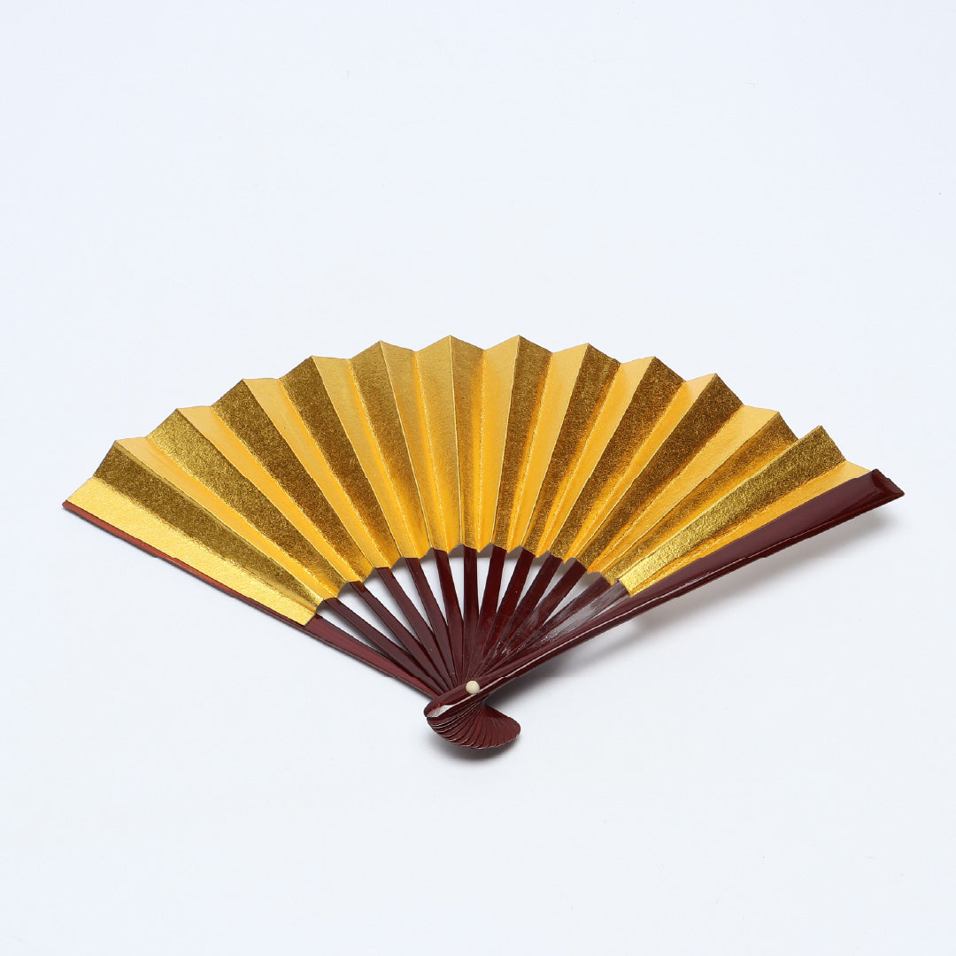 扇子 末広 留袖用 竹製 紙 Sランク 和装小物 金系 銀系 1240-00628