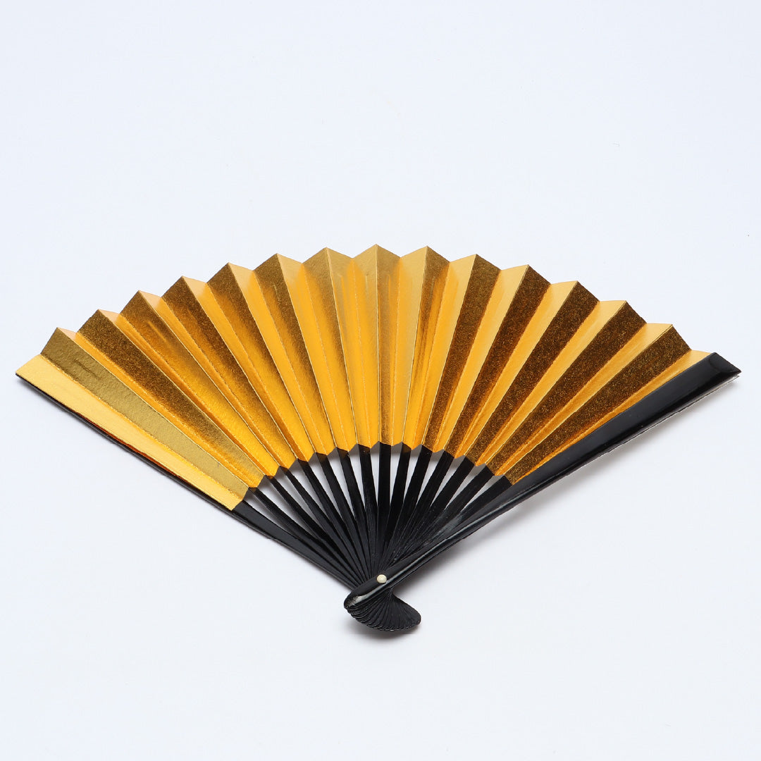 扇子 末広 留袖用 竹製 紙 Sランク 和装小物 金系 銀系 1240-00620