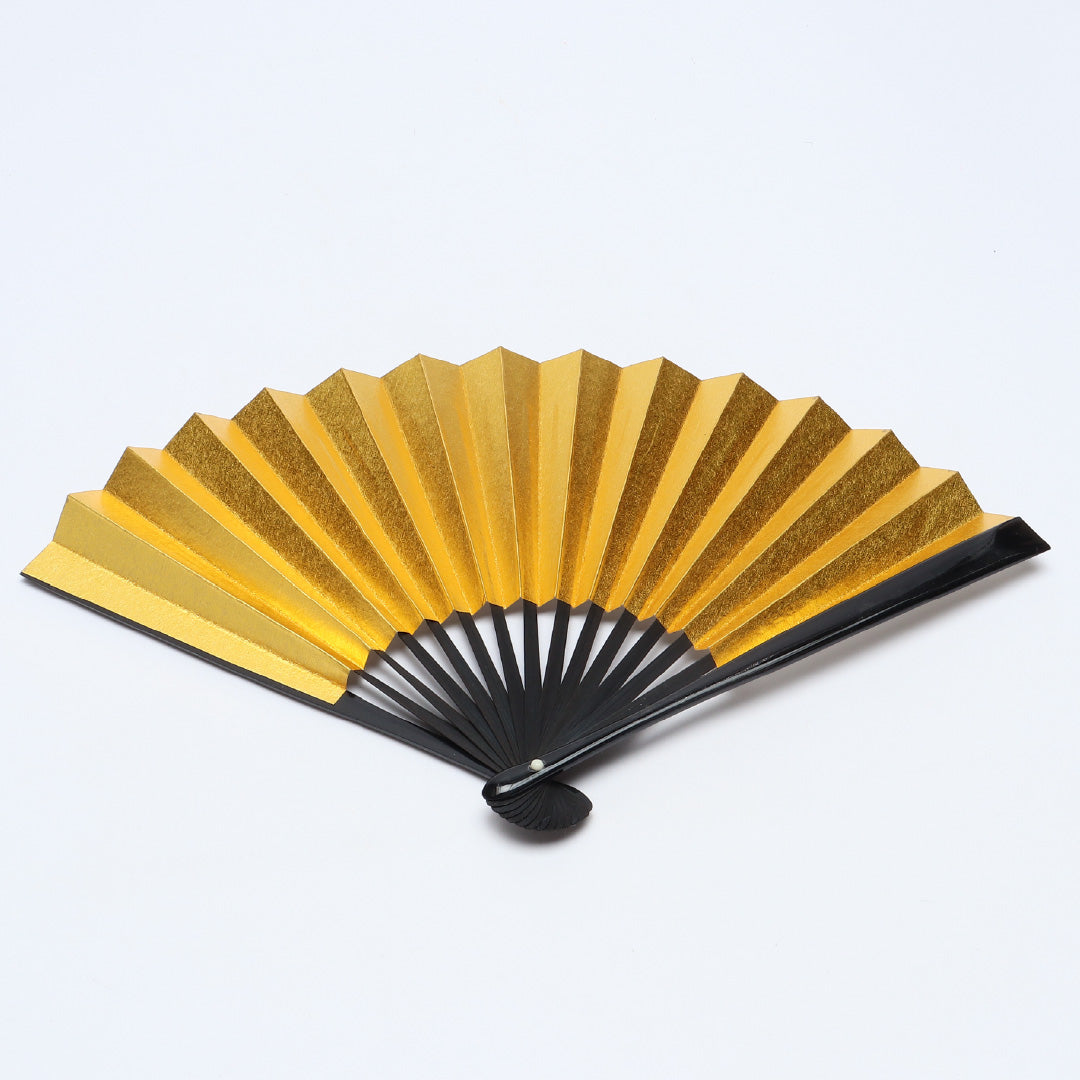 扇子 末広 留袖用 竹製 紙 Sランク 和装小物 金系 銀系 1240-00635