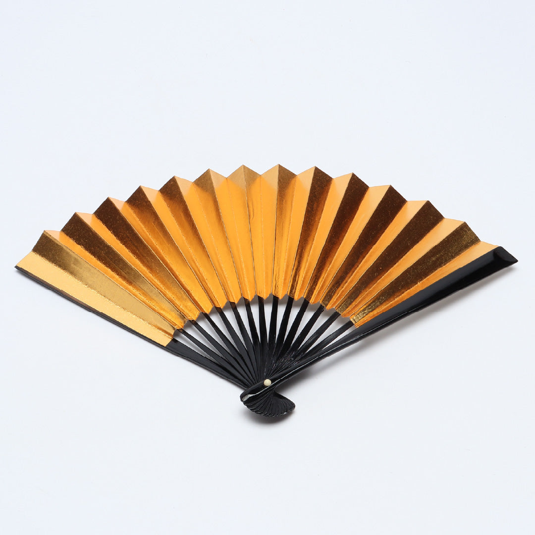 扇子 末広 留袖用 竹製 紙 Sランク 和装小物 金系 銀系 1240-00645