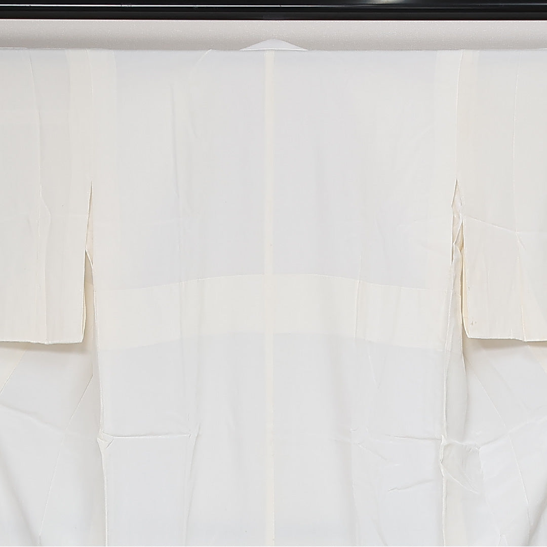 長襦袢 無双袖 身丈120cm 裄丈61cm 正絹 Sランク Sサイズ 白系 RP 1239-13483