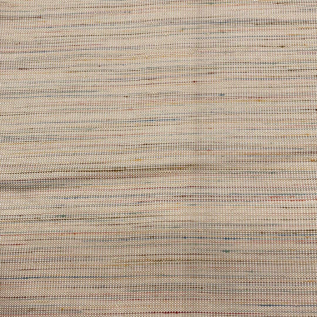 袋帯(紬) 帯丈446cm カジュアル 全通 Cランク 正絹 創作柄 クリーム系 1223-00072