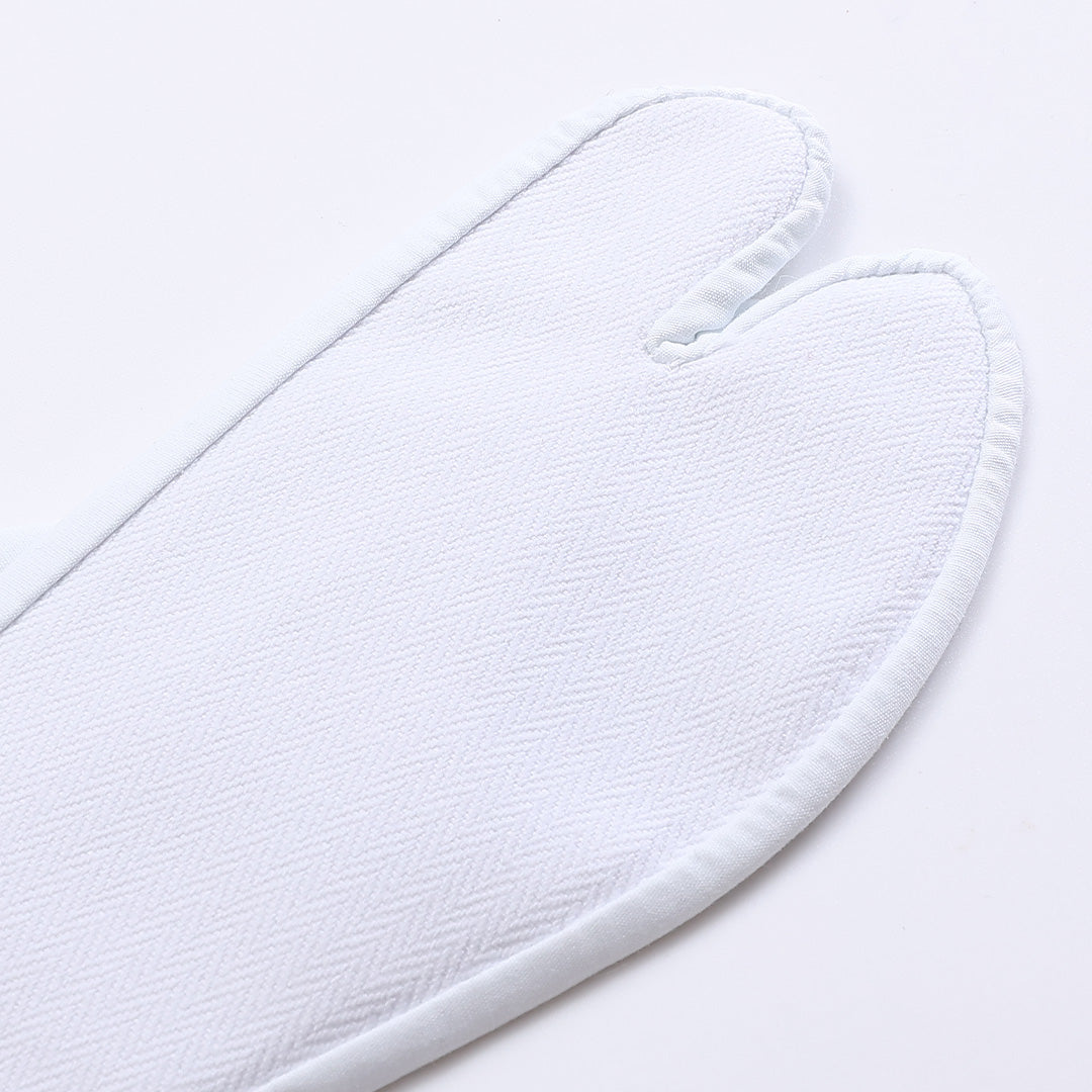 新品 足袋 木綿 21.0cm〜29.0cm 男女兼用 四枚コハゼ 晒裏 ブロード織り 日本製 白系 1248-00283