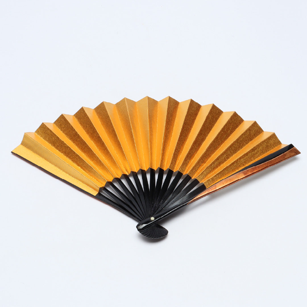 扇子 末広 留袖用 竹製 紙 Sランク 和装小物 金系 銀系 1240-00650