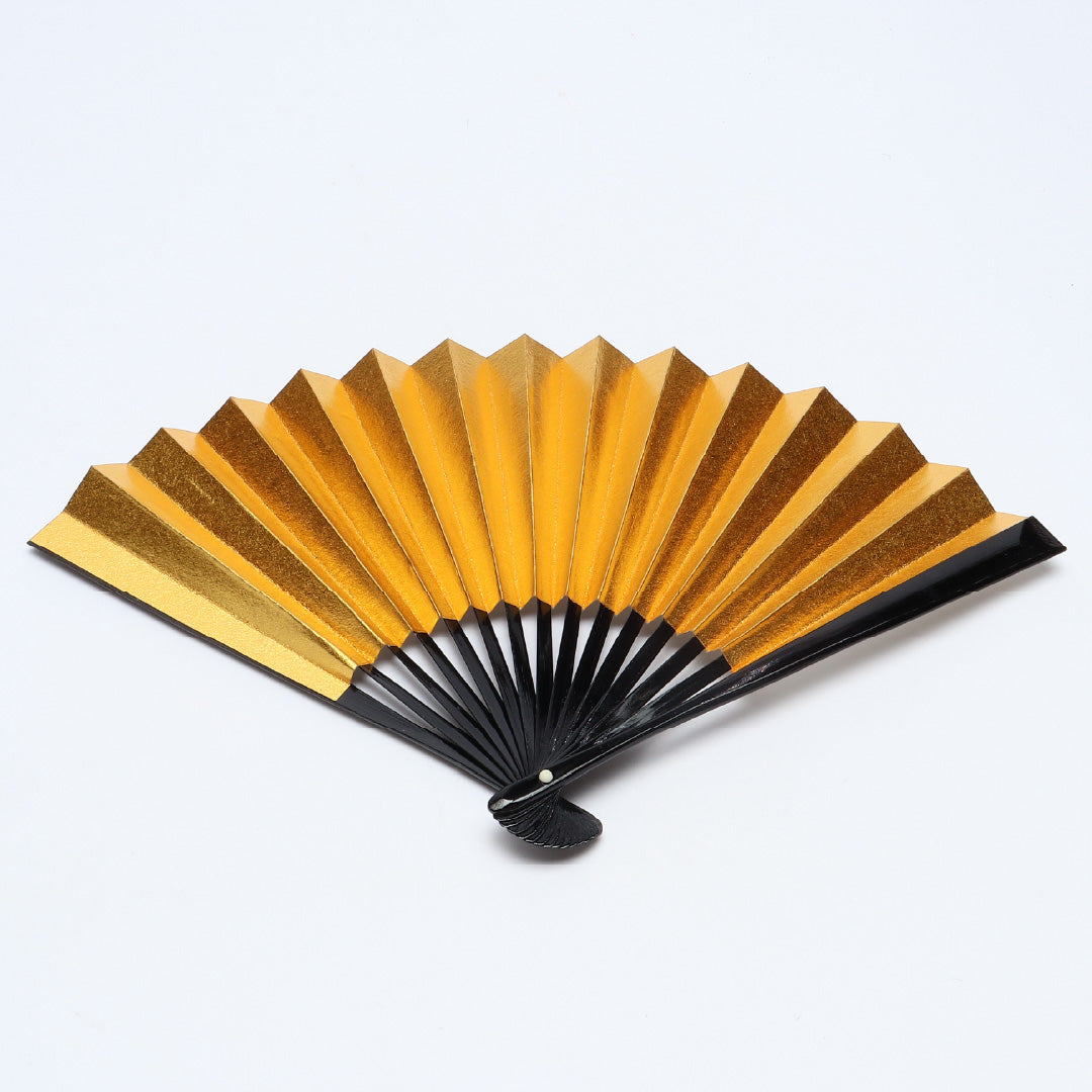 扇子 末広 留袖用 竹製 紙 Sランク 和装小物 金系 銀系 1240-00615