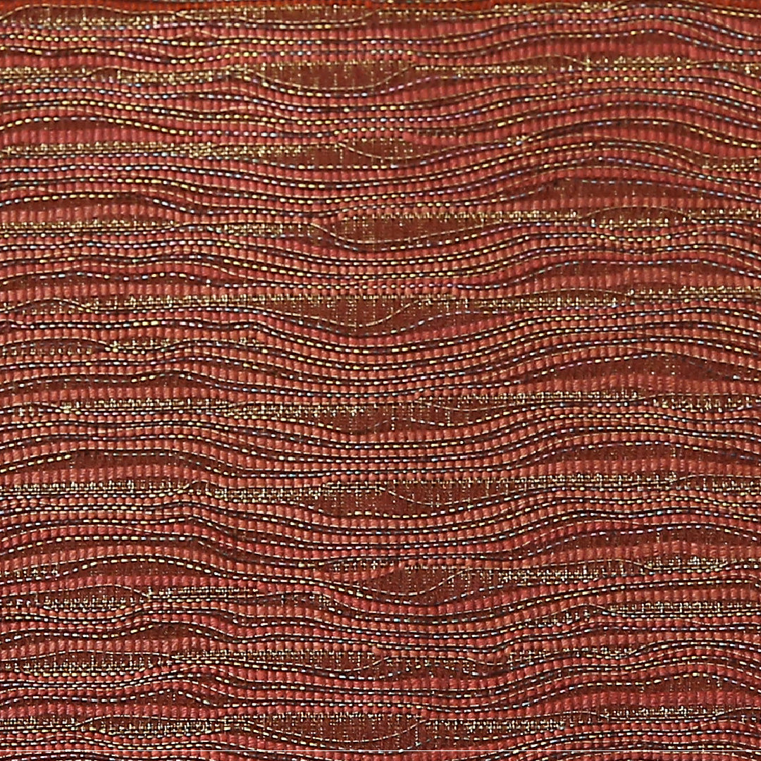袋帯 帯丈432cm 全通 インフォーマル Sランク 正絹 すくい織 創作柄 レトロ 控え目 茶系 1223-01637