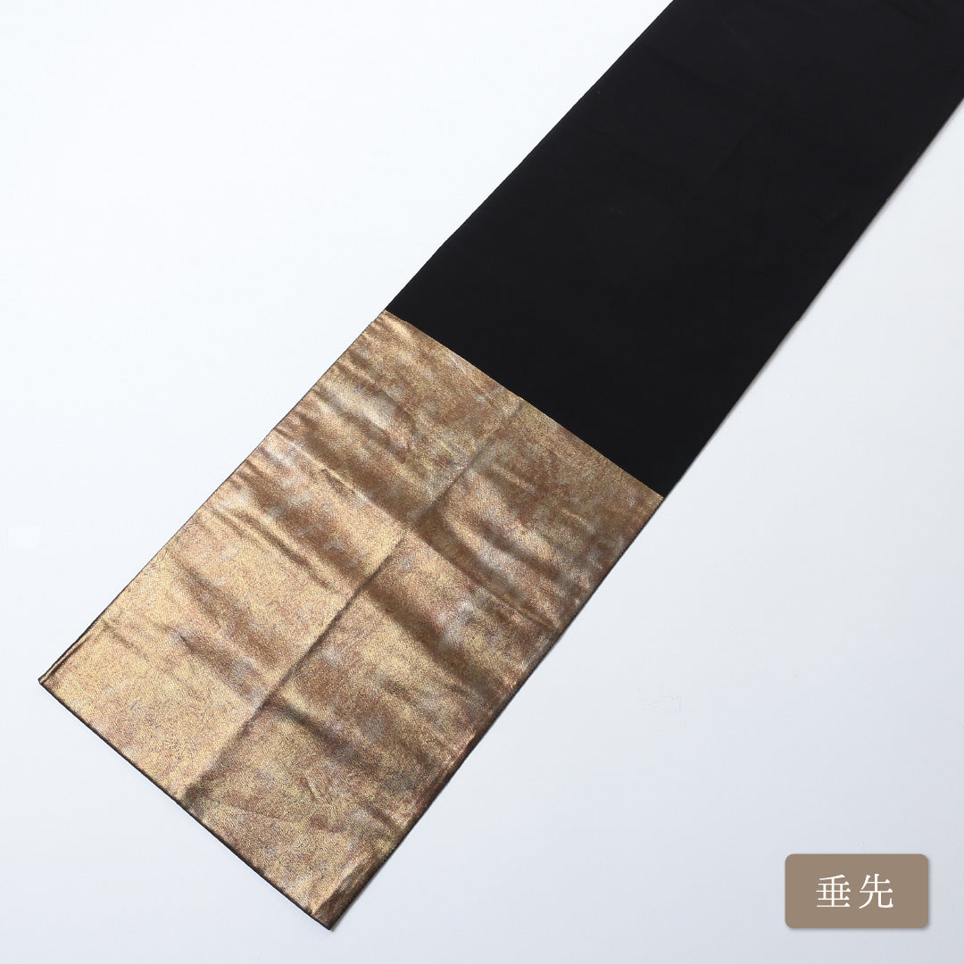 袋帯 帯丈424cm 六通 仕立て上がり フォーマル Aランク 引箔 金襴 螺鈿 京洛百景 金系 1223-00642-321 1223-00642