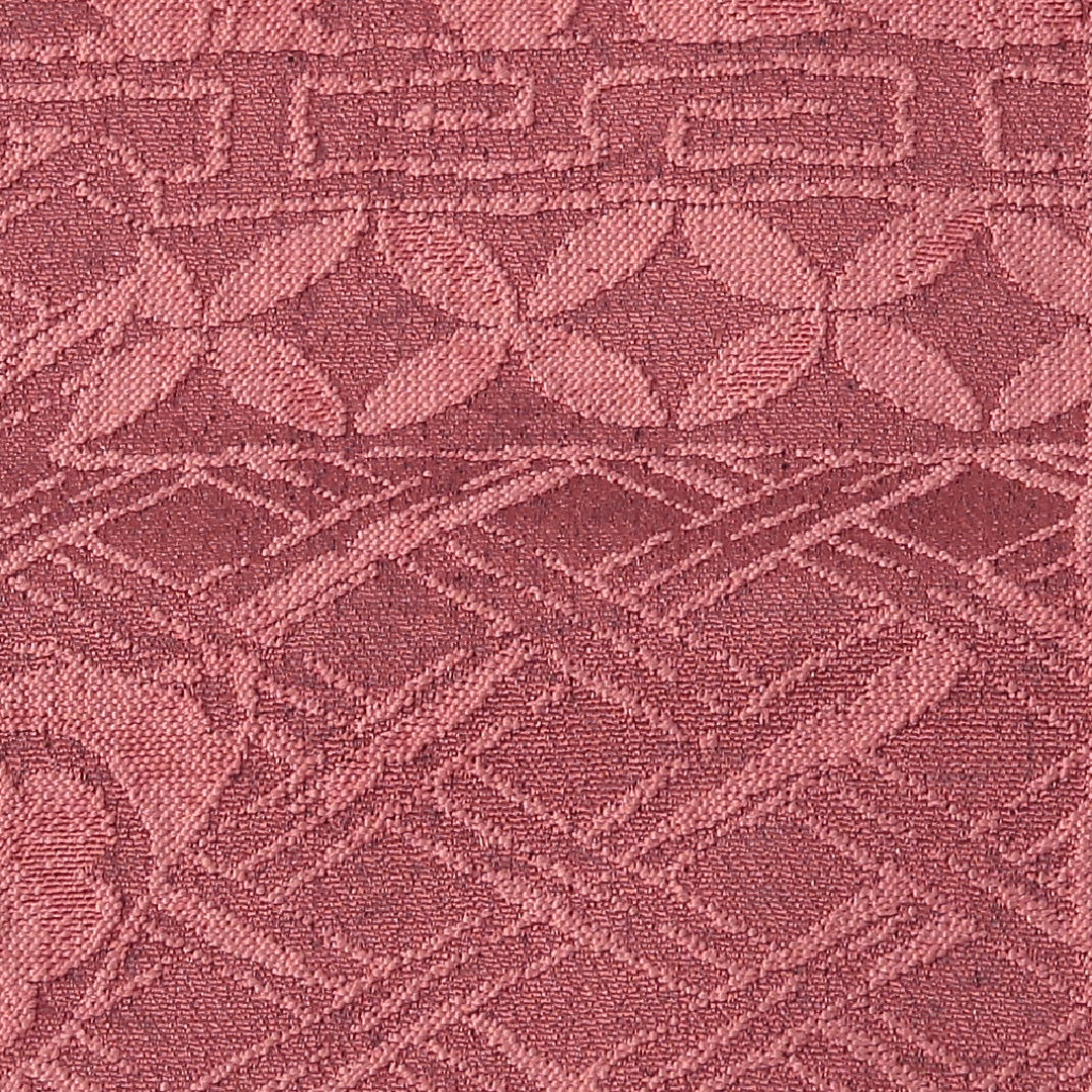 九寸名古屋帯 帯丈341cm カジュアル 名古屋仕立て 全通 Sランク 正絹 花柄 ピンク系 1224-03191