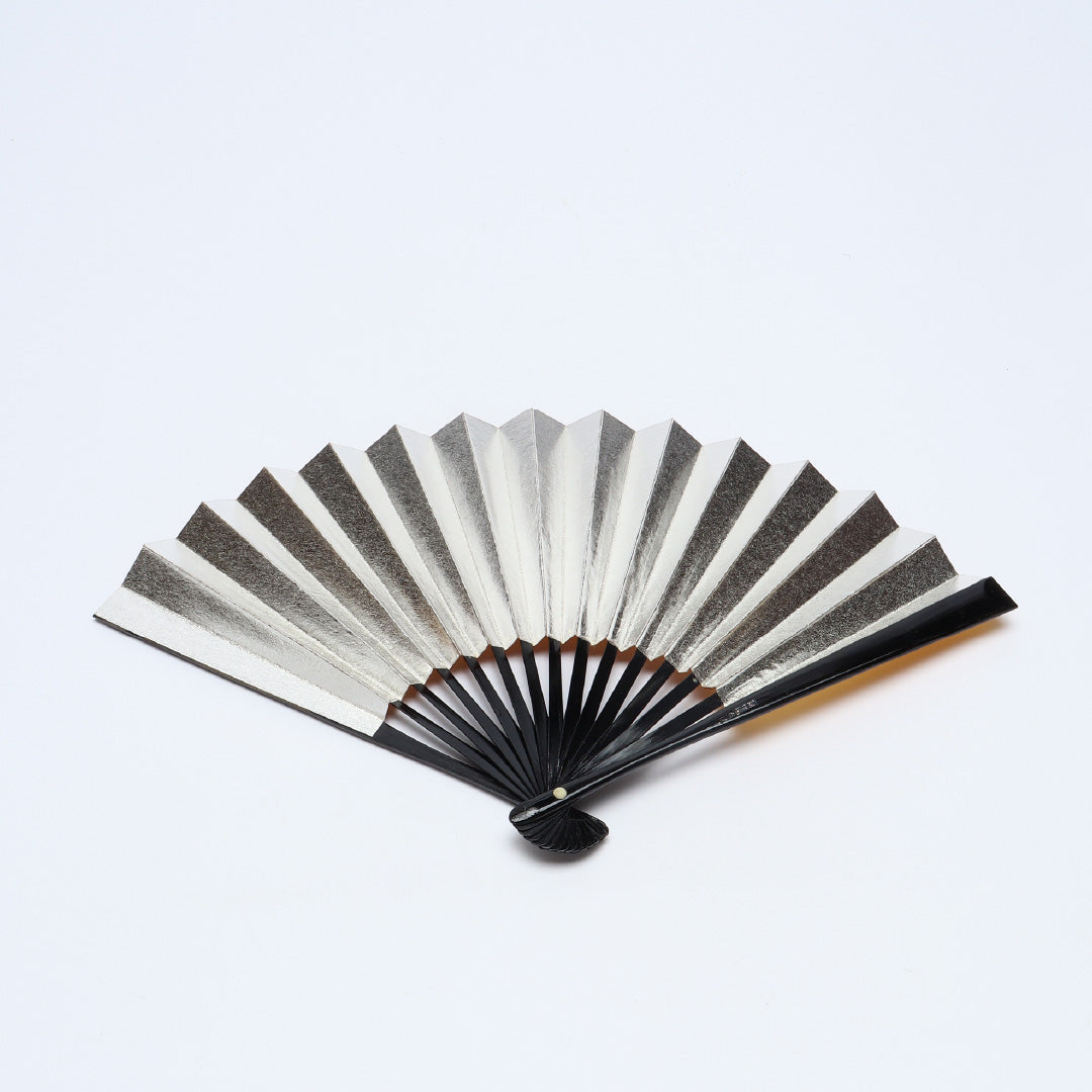 扇子 末広 留袖用 竹製 紙 Aランク 和装小物 金系 銀系 1240-00613