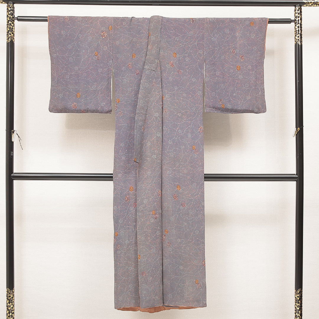 小紋 1221-17105 着付け