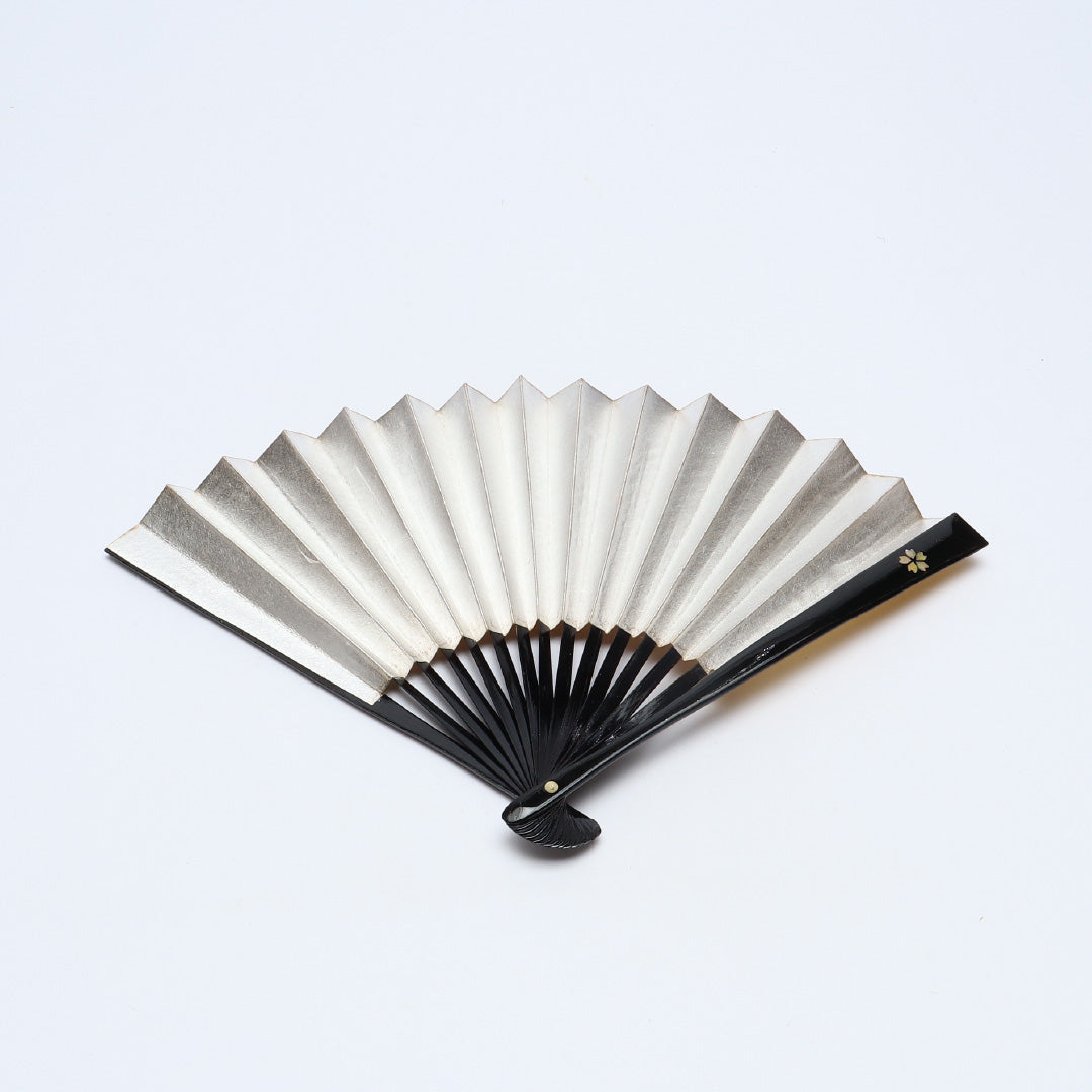 扇子 末広 留袖用 竹製 紙 Aランク 和装小物 金系 銀系 1240-00604