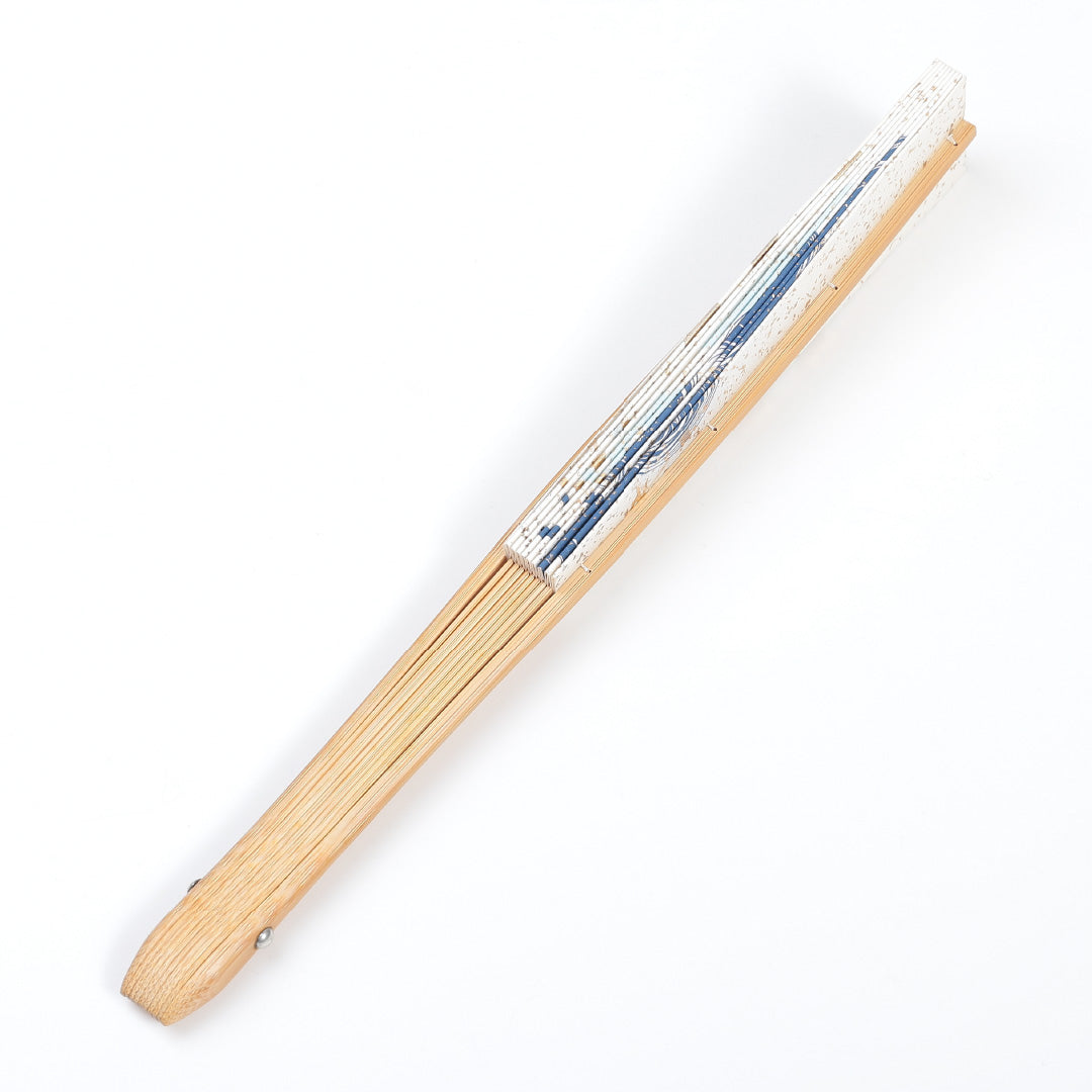 扇子 和装小物 Sランク 竹 舞踊 舞扇子 金箔 和紙 白系 両面同柄 1221-00069