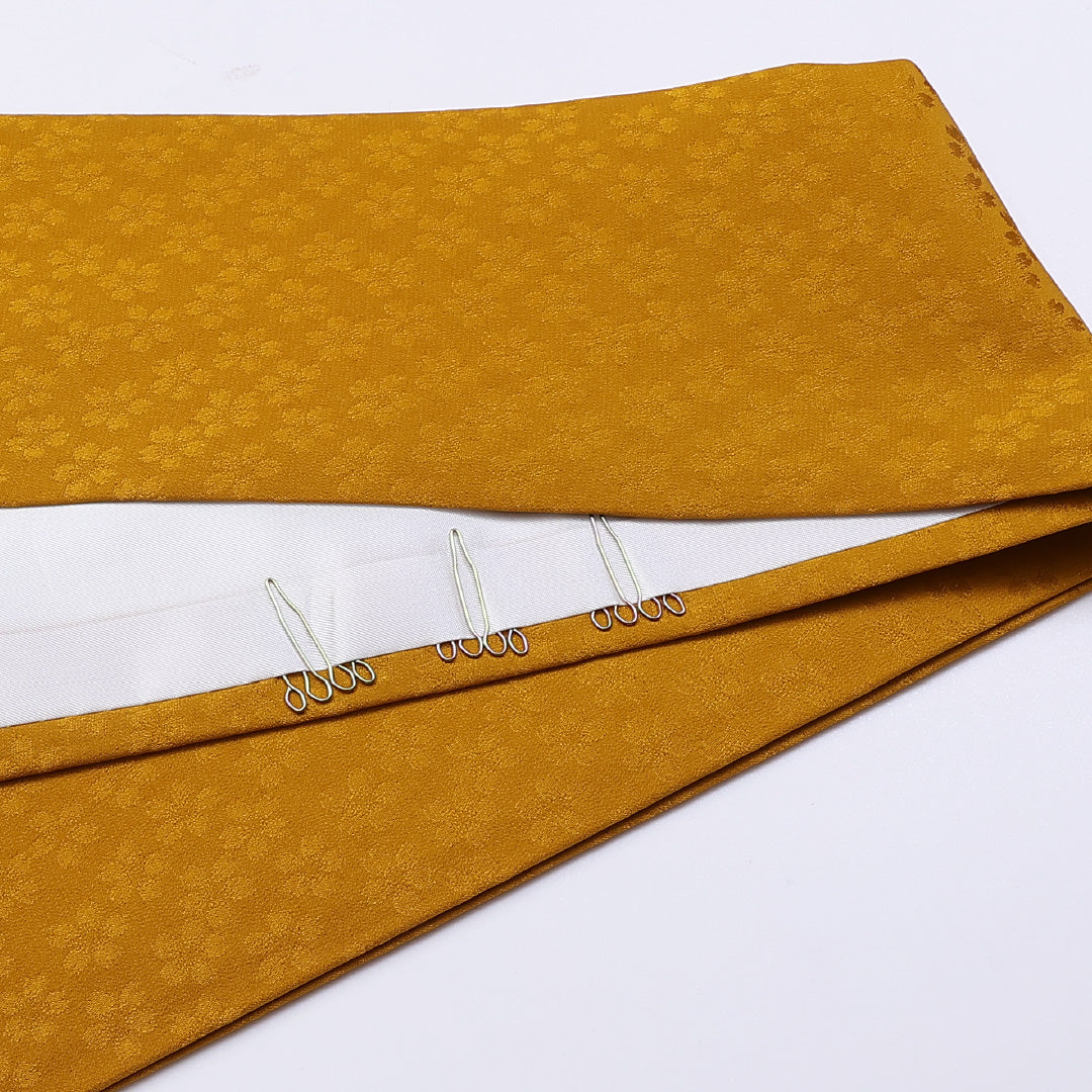 新古品 重ね衿 Nランク 成人式 卒業式 黄系 1245-00216