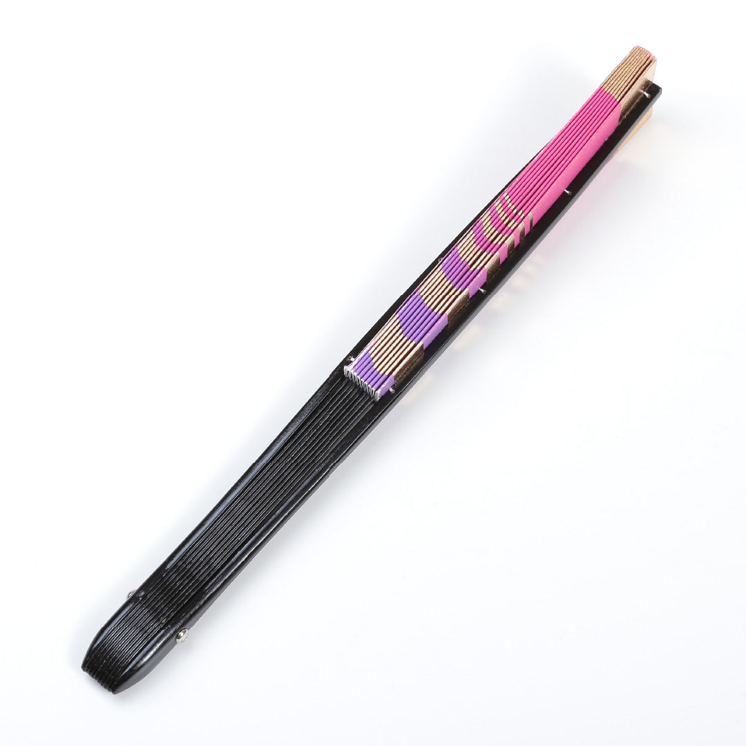 扇子 和装小物 Sランク 竹 舞踊 舞扇子 金箔 和紙 ピンク系 両面同柄 1221-00063