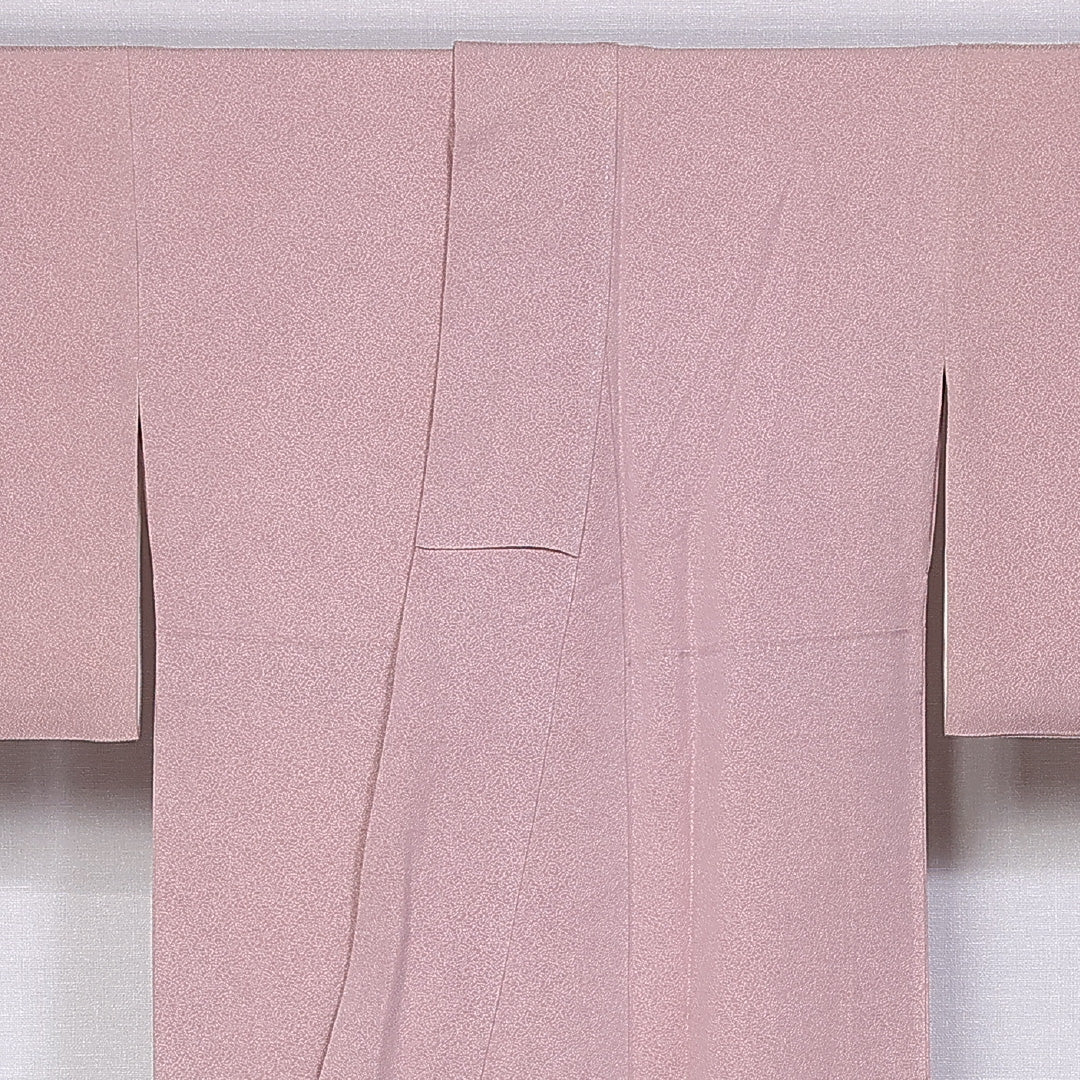 色無地 身丈161cm 裄丈66cm L 正絹 Aランク 袷 広衿 1214-10639