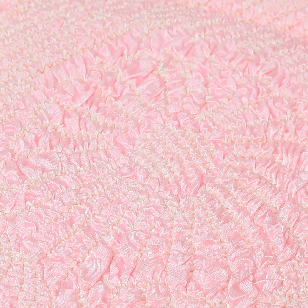 帯揚げ 総絞り ピンク系 中抜き Sランク 正絹 和装小物 帯小物 1230000109213