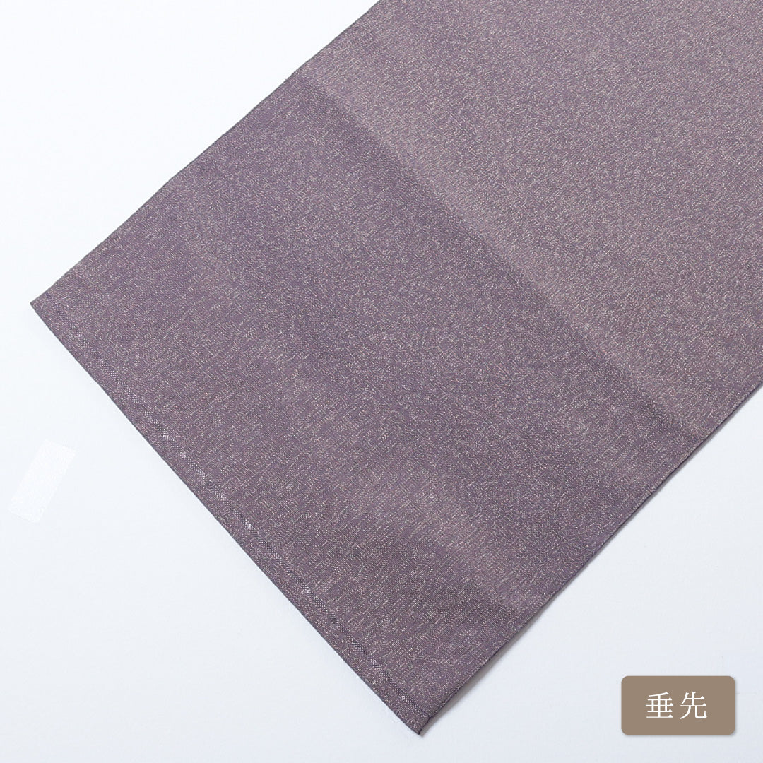 袋帯 帯丈444cm ポイント柄 仕立て上がり カジュアル Sランク 金彩 風景画 紫系 1223-00789-220 1223-00789