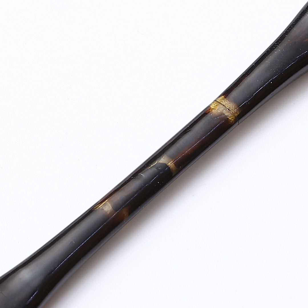 アンティーク 髪飾り Bランク べっ甲 笄 かんざし 黄系 1237-00260