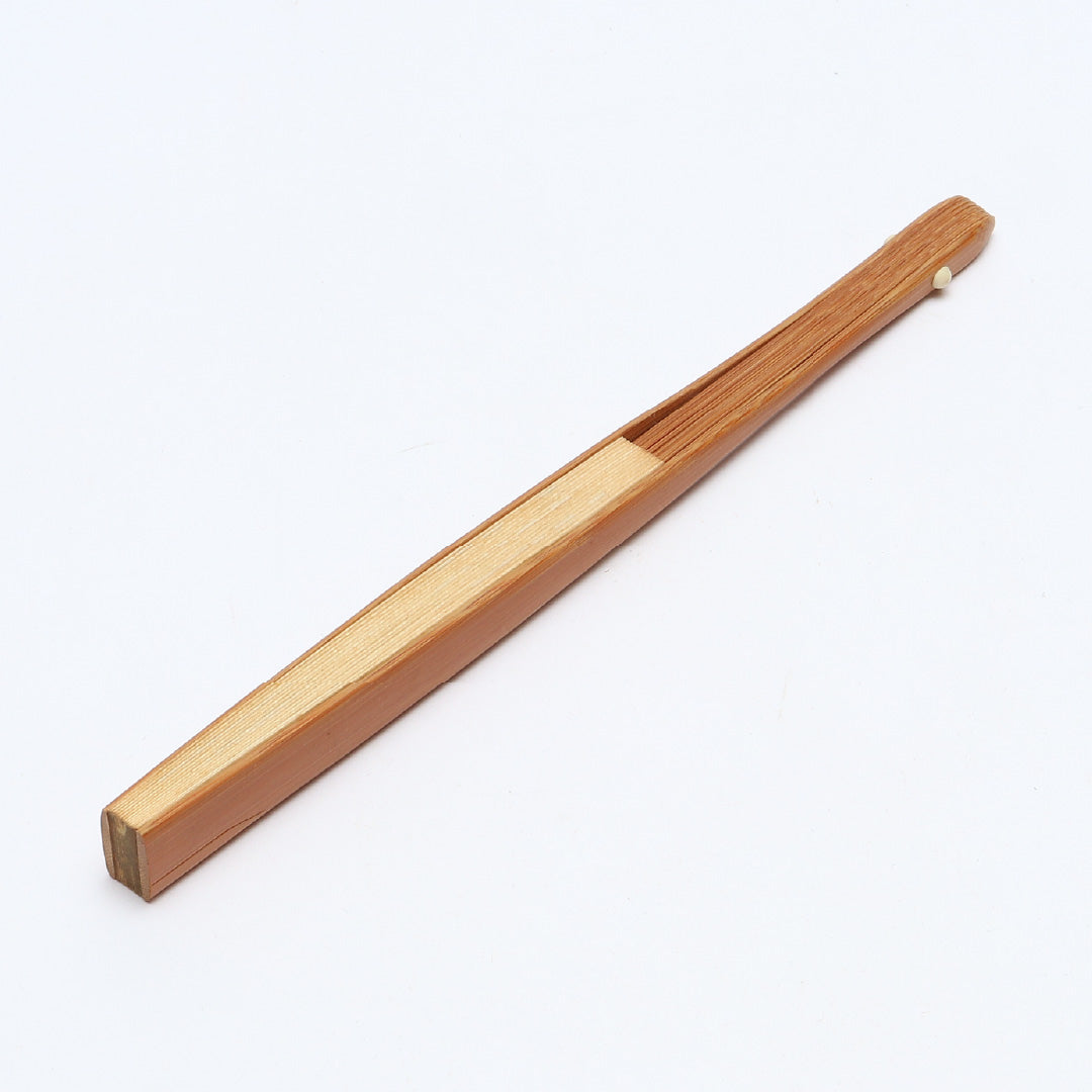 扇子 茶扇子 お茶席 竹製 紙 Aランク 和装小物 クリーム系 1240-00597