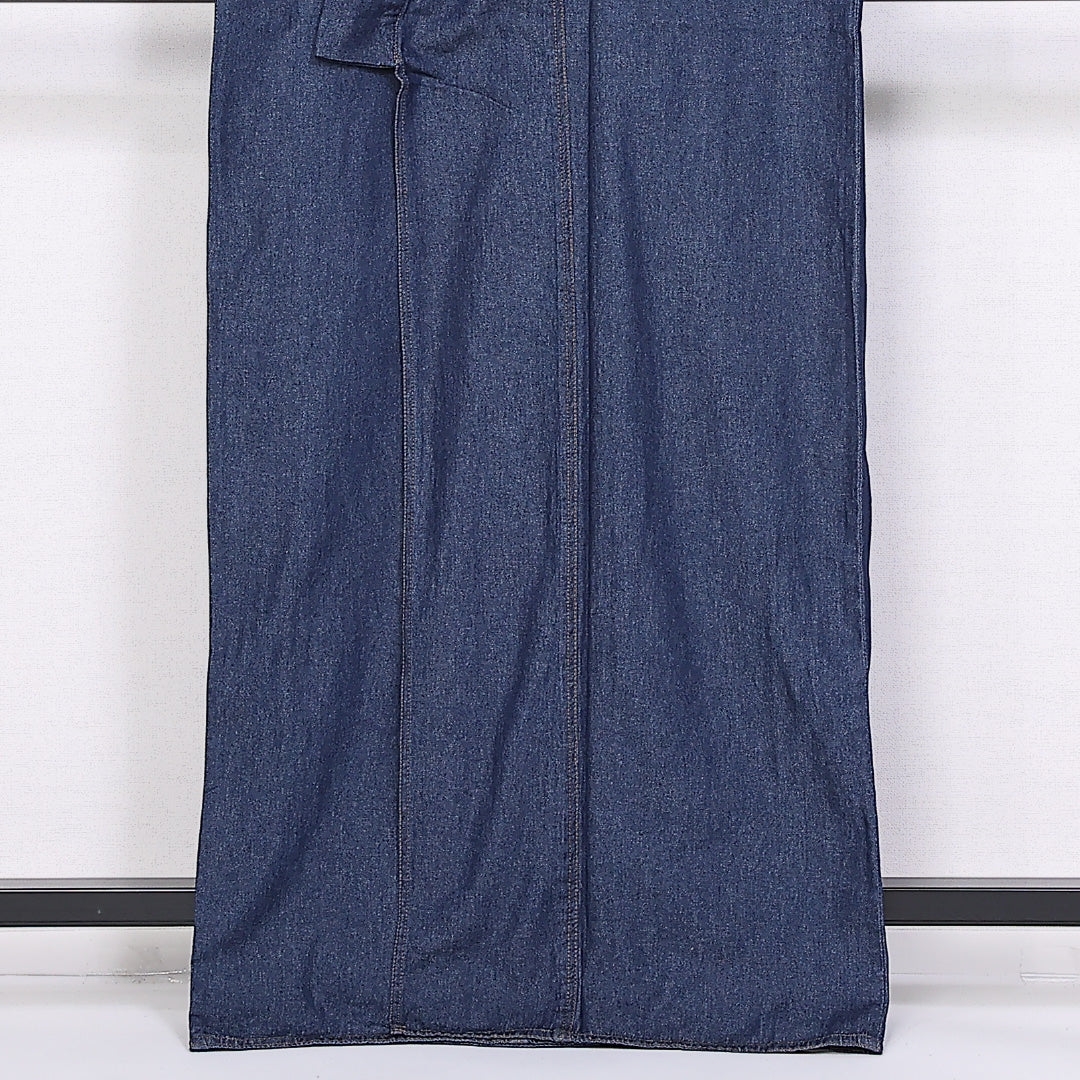 新品 デニム着物 3色 M/Lサイズ 洗える着物 木綿 男女兼用 紬 小紋 単衣 1266-00001