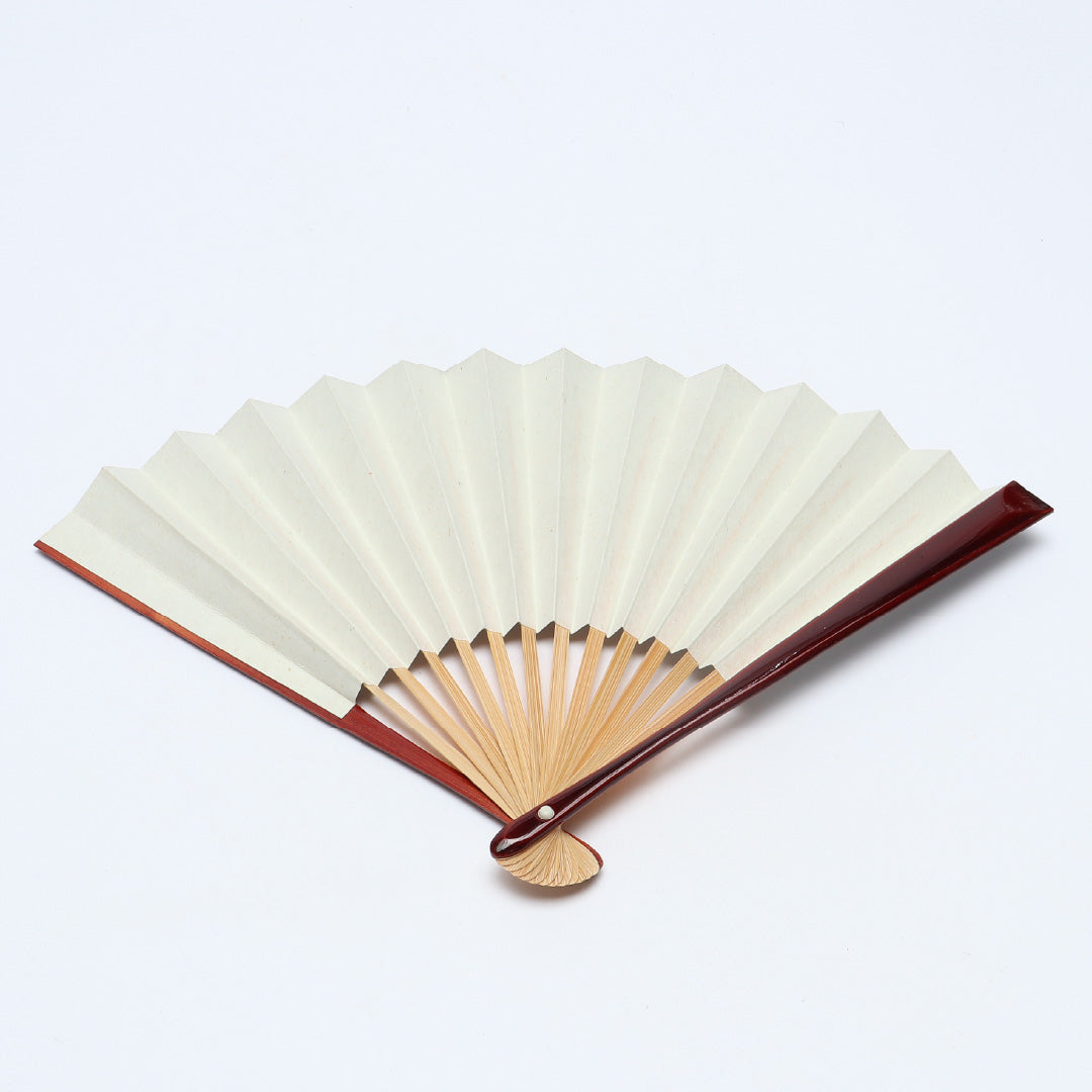 扇子 紙扇子 カジュアル 竹製 紙 Aランク 和装小物 銀系 1240-00630