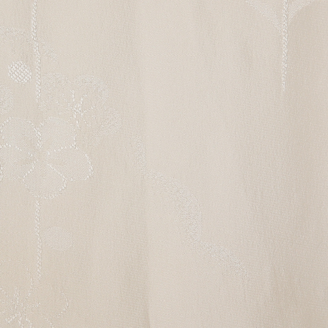 長襦袢 単衣 身丈121cm 裄丈65cm 正絹 Cランク Sサイズ クリーム系 LP 1239-12623