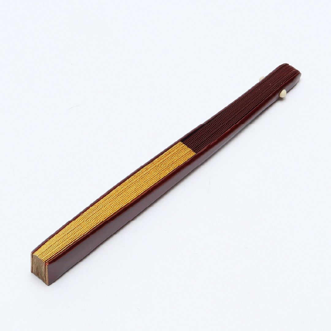 扇子 末広 留袖用 竹製 紙 Sランク 和装小物 金系 銀系 1240-00628