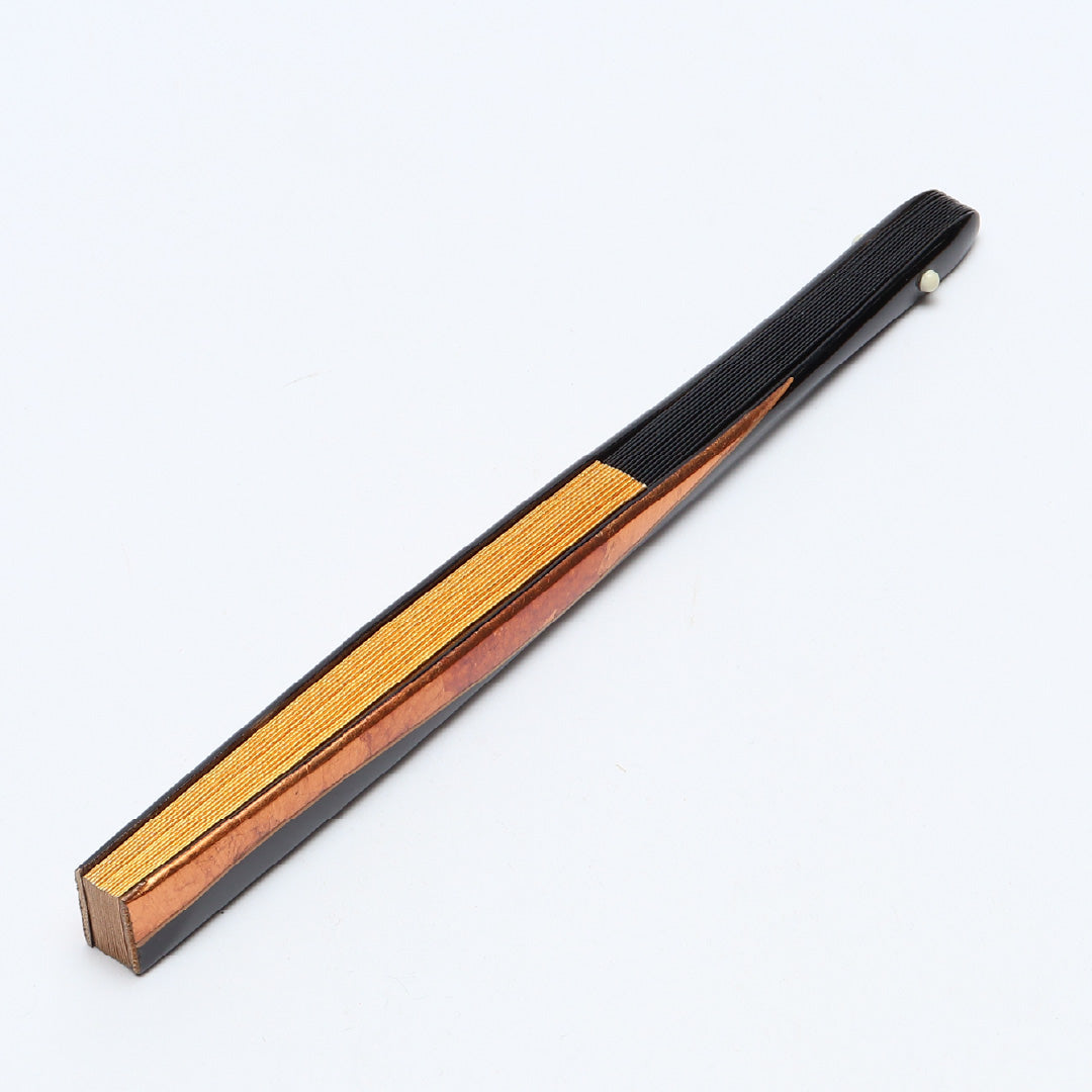 扇子 末広 留袖用 竹製 紙 Sランク 和装小物 金系 銀系 1240-00650
