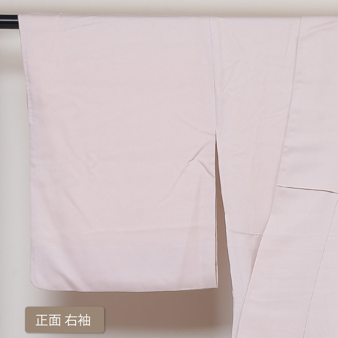 訪問着 袷 身丈162cm 裄67.5cm 正絹 ピンク系 Aランク 1212002893413
