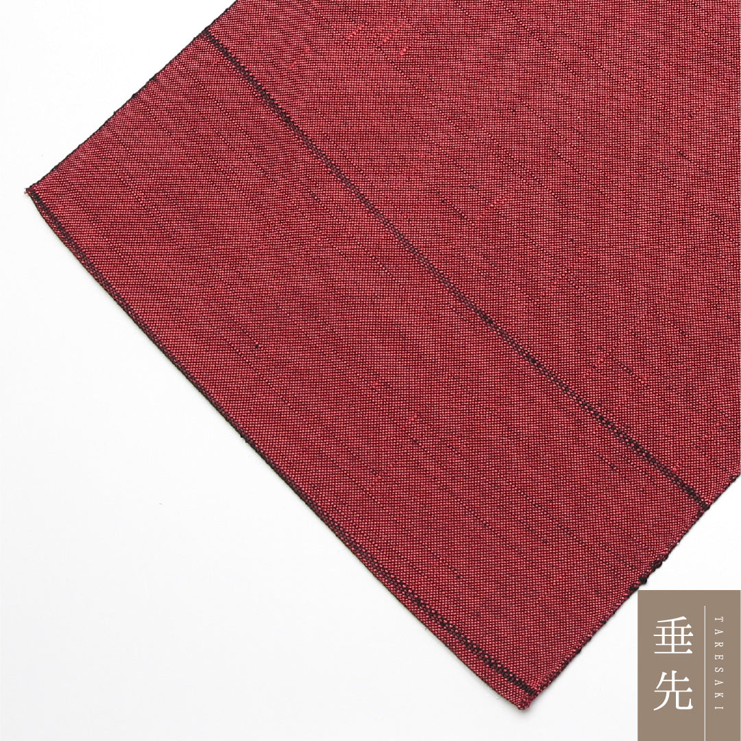 九寸名古屋帯 Sランク 帯丈348cm 正絹 ポイント柄 開き仕立て 織り カジュアル 紬 唐華 茶系 LP 1245-01653