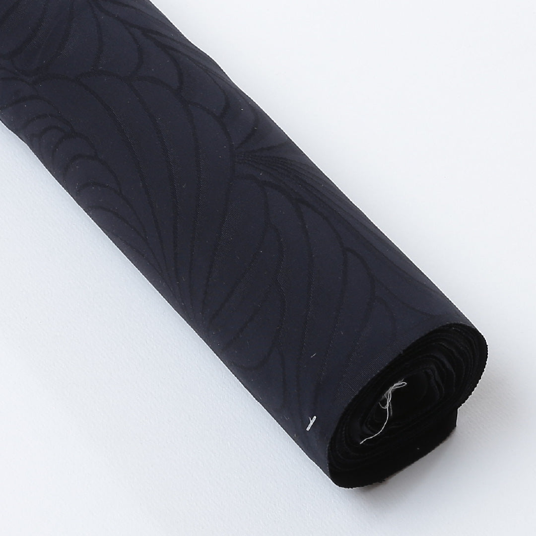 新品 反物 小紋 正絹 本草木藍染 菊 サファイア 証紙 紺系 1232-00014-G014-18 1232-00014-G014