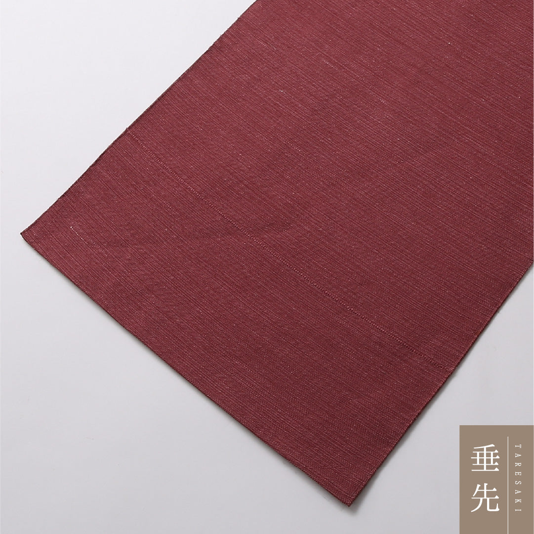 八寸名古屋帯 Sランク 帯丈348cm 正絹 ポイント柄 開き仕立て 織り カジュアル 紬 唐草華文 ピンク系 LP 1245-02885