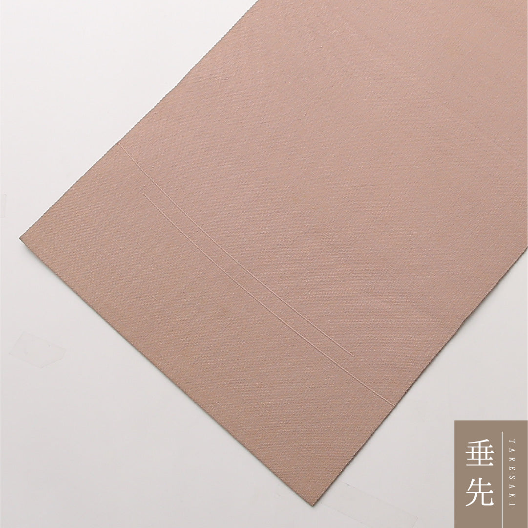 八寸名古屋帯 Cランク 帯丈340cm 正絹 ポイント柄 開き仕立て 織り インフォーマル 綴れ織 創作柄 ピンク系 RP 1245-02417