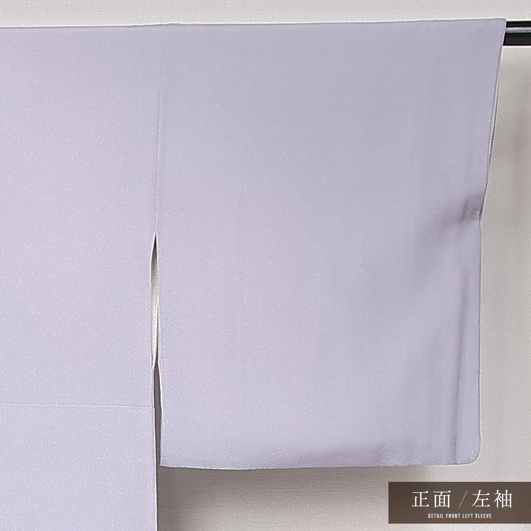 色留袖 三つ紋 丸に木瓜 加賀友禅作家 村田雪司 身丈158cm 裄丈66cm Bランク 正絹 広衿 M 落款 雪の兼六園 セミフォーマル 独創的 格調高い 紫系 1211-F0534