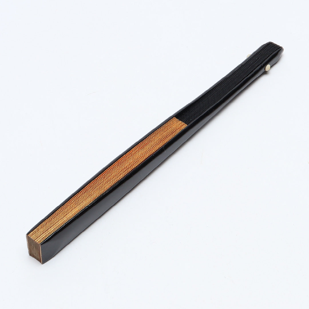 扇子 末広 留袖用 竹製 紙 Sランク 和装小物 金系 銀系 1240-00644