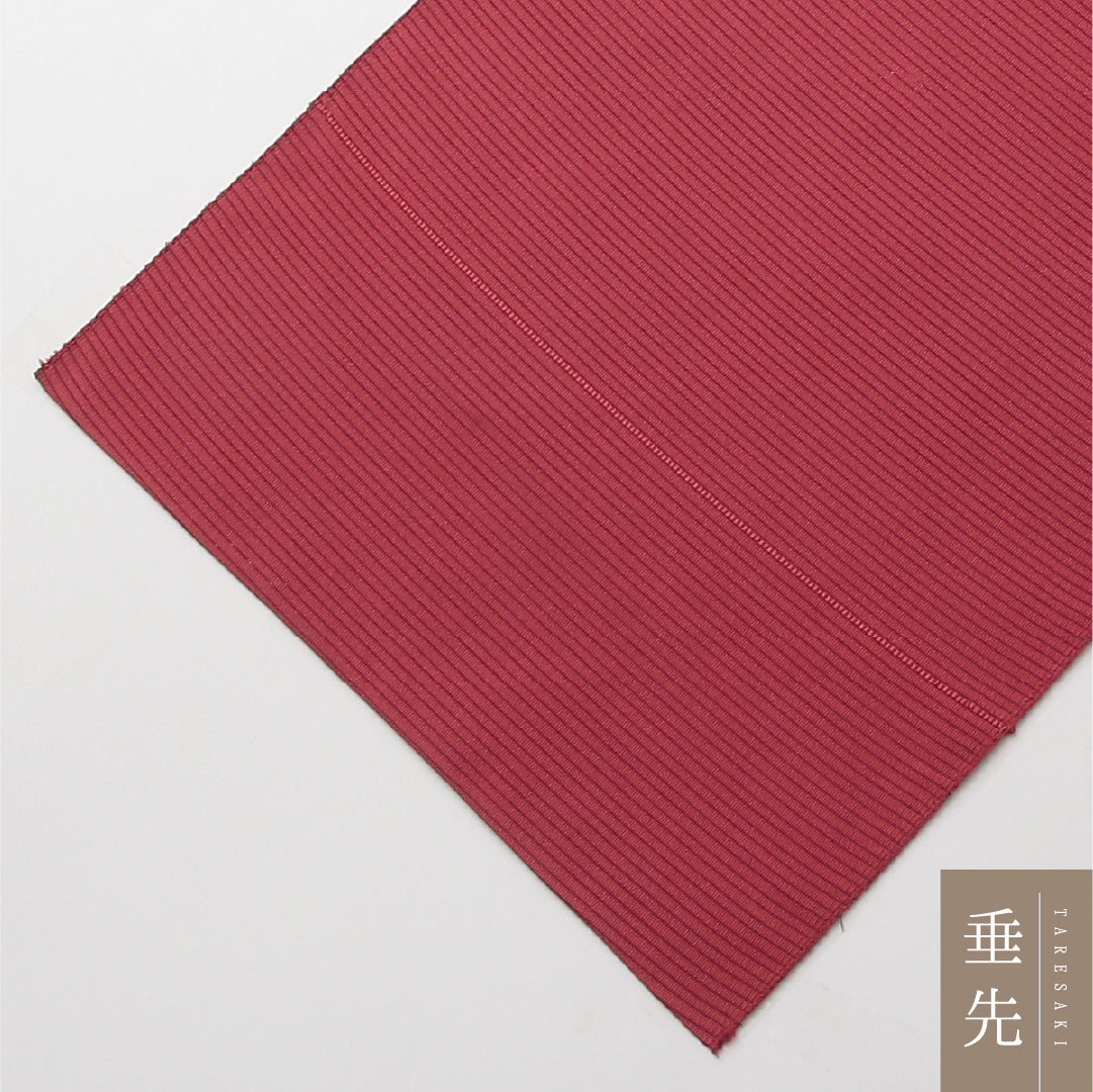 夏物 名古屋帯 ポイント柄 帯丈358cm カジュアル Aランク 正絹 絽 葡萄 赤系 1224-02161