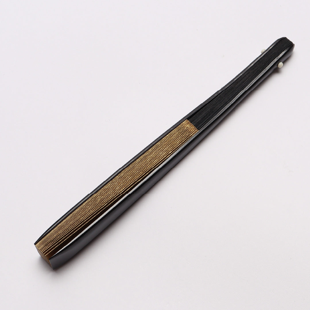 扇子 末広 留袖用 竹製 紙 Sランク 和装小物 金系 銀系 1240-00527