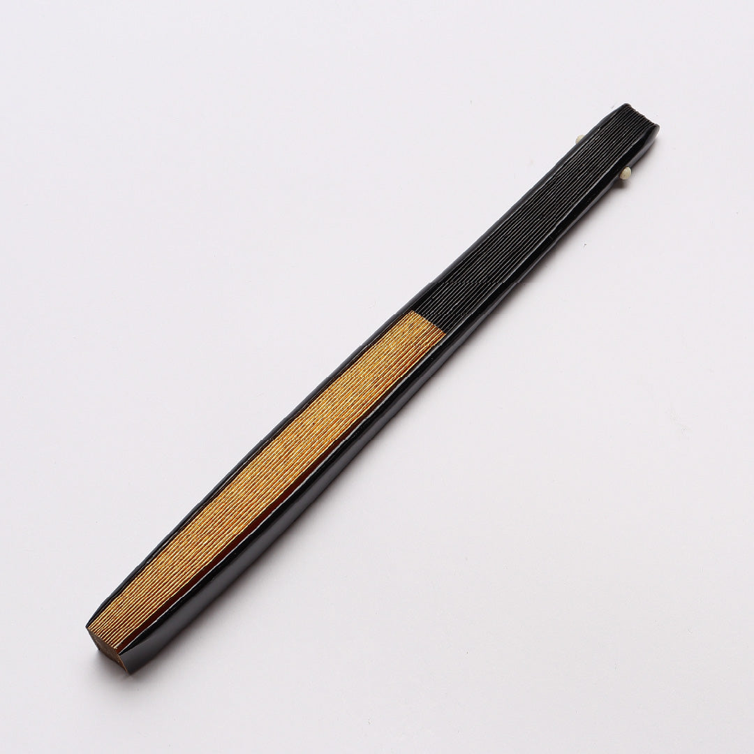 扇子 末広 留袖用 竹製 紙 Sランク 和装小物 金系 銀系 1240-00530