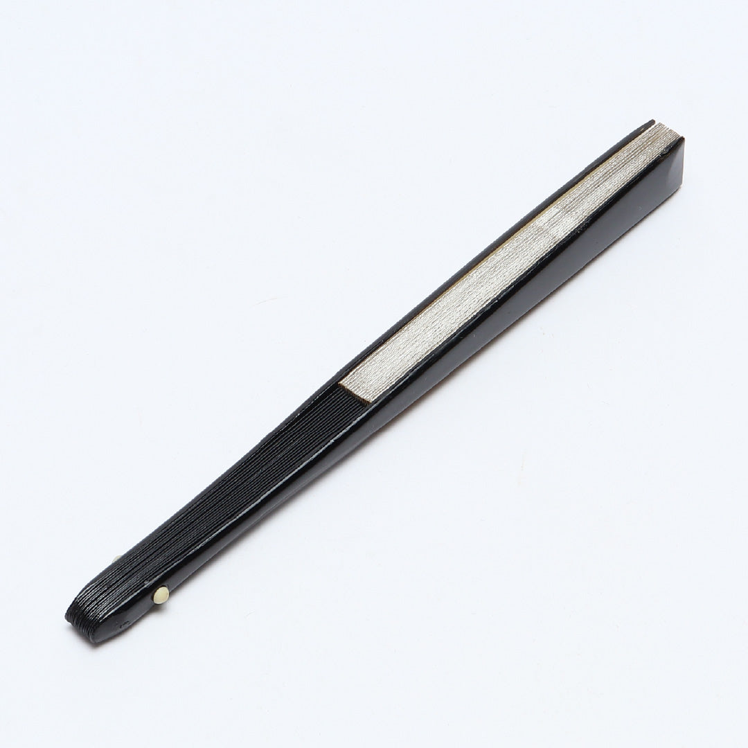 扇子 末広 留袖用 竹製 紙 Aランク 和装小物 金系 銀系 1240-00613